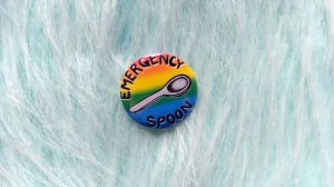 Enamel Chronic Illness Pin